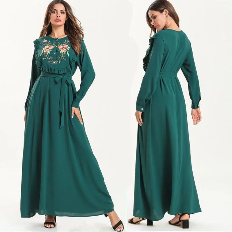 Fashion Women Long Dress Muslim Abaya Islamic Kaftan Maxi Party Robe Jilbab Stripes Patchwork Arab Loose Casual Dresses Ramadan
Fashion Women Long Dress Muslim Abaya Islamic Kaftan Maxi Party Robe Jilbab Stripes Patchwork Arab Loose Casual Dresses Ramadan