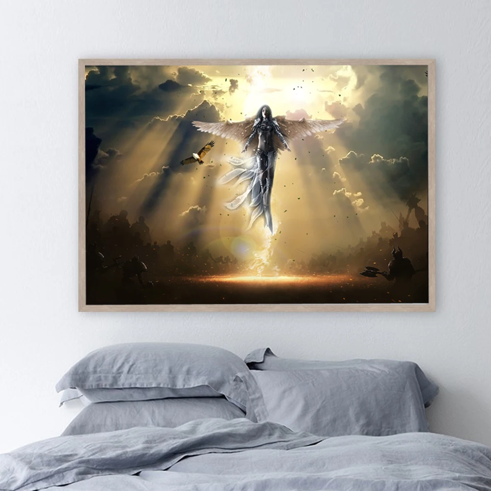 Lechao Angel Girl Canvas Paintings for Living Room Angel Posters and Prints Canvas Art Prints Decor for Home Decoration
Lechao Angel Girl Canvas Paintings for Living Room Angel Posters and Prints Canvas Art Prints Decor for Home Decoration