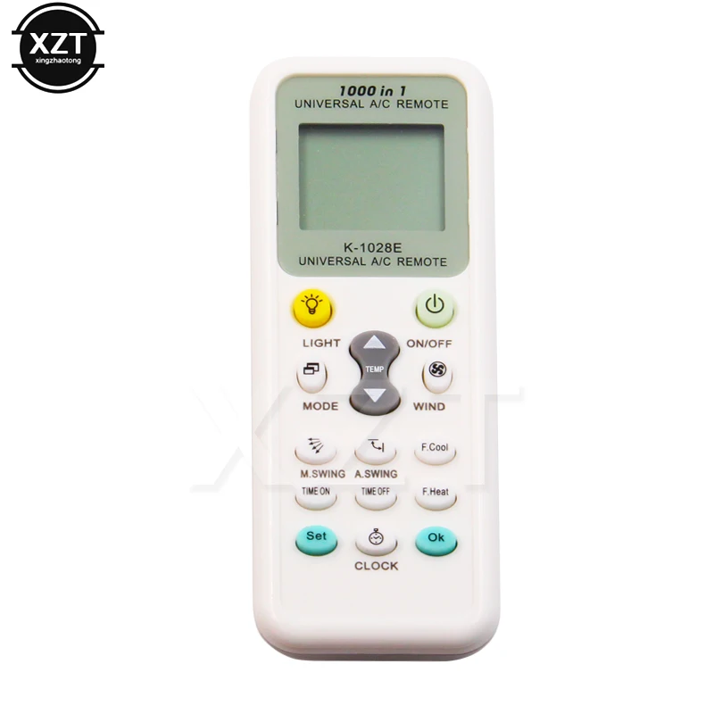 1000 in 1 Universal Wireless Remote Control K-1028E AC Digital LCD Screen Remote Control for Air Conditioner Use for AAA battery
1000 in 1 Universal Wireless Remote Control K-1028E AC Digital LCD Screen Remote Control for Air Conditioner Use for AAA battery