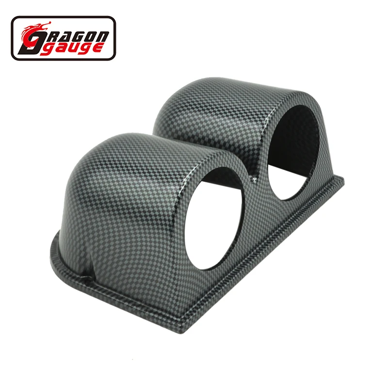 Dragon gauge Universal 52mm Install apertur 2 Hard plastic Carbon Grain Auto Car Gauge Pods Meter 2 Holes Pods
Dragon gauge Universal 52mm Install apertur 2 Hard plastic Carbon Grain Auto Car Gauge Pods Meter 2 Holes Pods