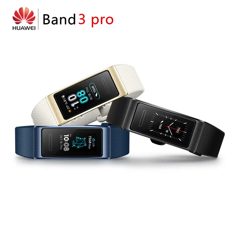 2019 Huawei Band 3 Pro Smart Band GPS Metal Amoled 0.95' Full Color Touch screen Swim Stroke Heart Rate Sensor Sleep Bracelet
2019 Huawei Band 3 Pro Smart Band GPS Metal Amoled 0.95' Full Color Touch screen Swim Stroke Heart Rate Sensor Sleep Bracelet