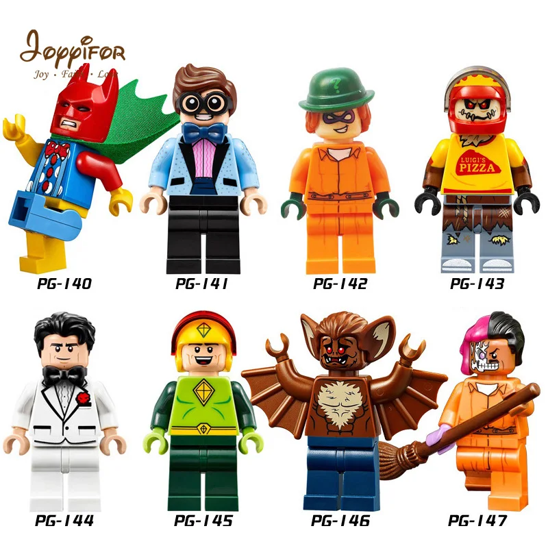 JOYYIFOR Super Heroes batman man bet two face robbin Riddler LEGOILYS Building Blocks Mini Bricks Children
JOYYIFOR Super Heroes batman man bet two face robbin Riddler LEGOILYS Building Blocks Mini Bricks Children