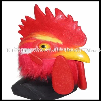 New Animal Chicken Mask Head Full Face Mask Halloween Party Prop Carnival Latex Rubber Chicken Head Mask Party Rooster Mask Toy
New Animal Chicken Mask Head Full Face Mask Halloween Party Prop Carnival Latex Rubber Chicken Head Mask Party Rooster Mask Toy