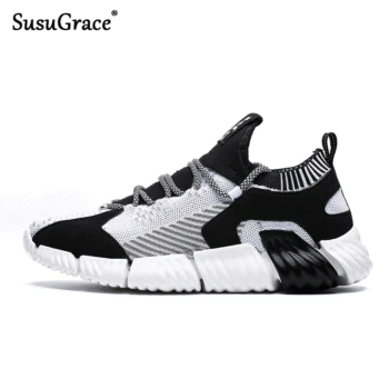 SusuGrace Men Sport Shoes 2019 Brand Running Shoes Breathable Zapatillas Hombre High Quality Men Footwear Trainer light Sneakers 
SusuGrace Men Sport Shoes 2019 Brand Running Shoes Breathable Zapatillas Hombre High Quality Men Footwear Trainer light Sneakers