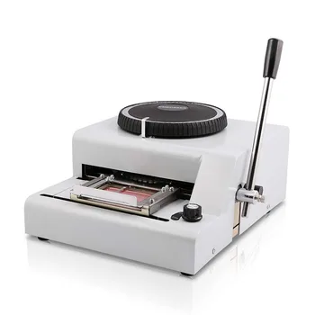 Superland Embosser 72 Character Card Embossing Machine for PVC Gift Card VIP ID Membership Stamping Embossing (72 Charac
Superland Embosser 72 Character Card Embossing Machine for PVC Gift Card VIP ID Membership Stamping Embossing (72 Charac