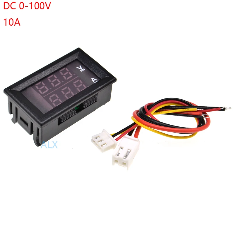 1PCS 0.28" RED BLUE LED Digital voltmeter ammeter 0.28 inch LCD dc 0-100V 10A DC0-100V Voltage Current Meter Monitor Tester
1PCS 0.28" RED BLUE LED Digital voltmeter ammeter 0.28 inch LCD dc 0-100V 10A DC0-100V Voltage Current Meter Monitor Tester