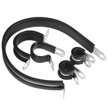 8mm 304 Stainless Steel Rubber Lined P Clips Cable Mounting Hose Pipe Clamp Mikalor 20pcs/lot
8mm 304 Stainless Steel Rubber Lined P Clips Cable Mounting Hose Pipe Clamp Mikalor 20pcs/lot