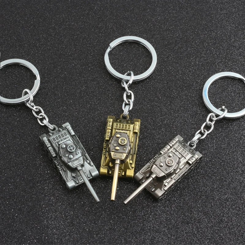 High Quality 3 Color World Tanks Key Chain Metal Keyring For Unisex Weapon Tank Car Men Keychain Retro Fashion Jewelry Hot Sale
High Quality 3 Color World Tanks Key Chain Metal Keyring For Unisex Weapon Tank Car Men Keychain Retro Fashion Jewelry Hot Sale