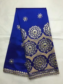 Hot sale white african george lace fabric with silver sequins flower french lace material for party dress B8-4-19, 5 yards/lot
Hot sale white african george lace fabric with silver sequins flower french lace material for party dress B8-4-19, 5 yards/lot