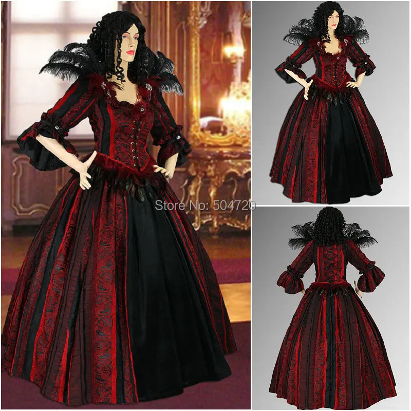 Custom-madeR-771 Vintage Costumes 1860s Civil War Southern Belle Ball wedding Dress/Gothic Lolita Dress Victorian dresses
Custom-madeR-771 Vintage Costumes 1860s Civil War Southern Belle Ball wedding Dress/Gothic Lolita Dress Victorian dresses