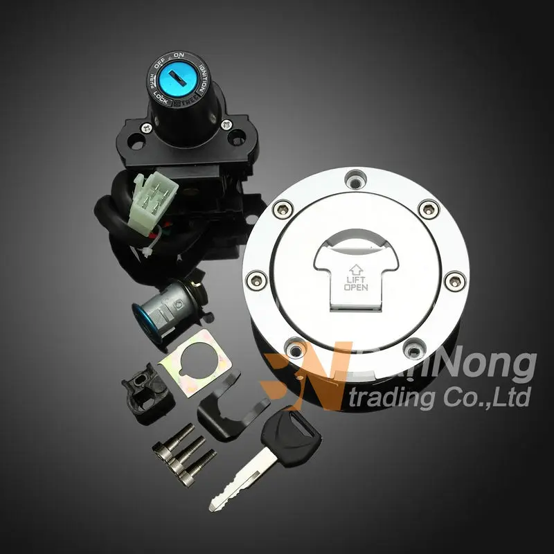 Motorcycle Ignition Switch Gas Cap Seat Key Lock Set For Honda CBR600 F4I 2001-2007
Motorcycle Ignition Switch Gas Cap Seat Key Lock Set For Honda CBR600 F4I 2001-2007