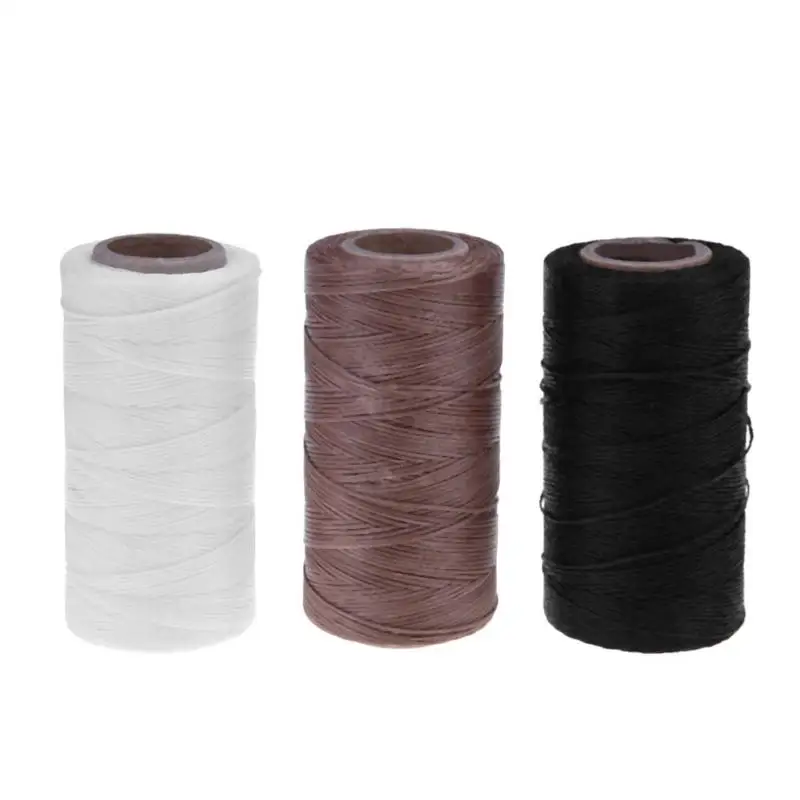 260m 150D/16 Colors Diameter Flat Sew Wax Line Thread Hand Stitching Sewing Craft Tool Hand Stitching For DIY Leather Length
260m 150D/16 Colors Diameter Flat Sew Wax Line Thread Hand Stitching Sewing Craft Tool Hand Stitching For DIY Leather Length