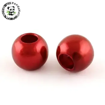 About 780pcs/500g ABS Imitation Pearl Acrylic European Beads, Large Hole Rondelle Beads, FireBrick, 11.5~12x10mm, Hole: 5mm
About 780pcs/500g ABS Imitation Pearl Acrylic European Beads, Large Hole Rondelle Beads, FireBrick, 11.5~12x10mm, Hole: 5mm