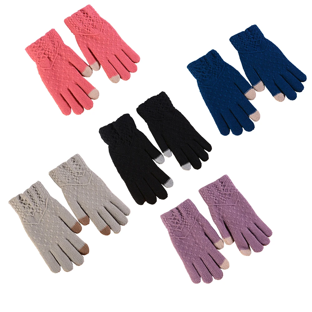 Cycling Bicycle Gloves Men's Women's Fleece Lined Knitted Thermal Warm Gloves Touchscreen for Winter Autumn Outdoor Activity
Cycling Bicycle Gloves Men's Women's Fleece Lined Knitted Thermal Warm Gloves Touchscreen for Winter Autumn Outdoor Activity