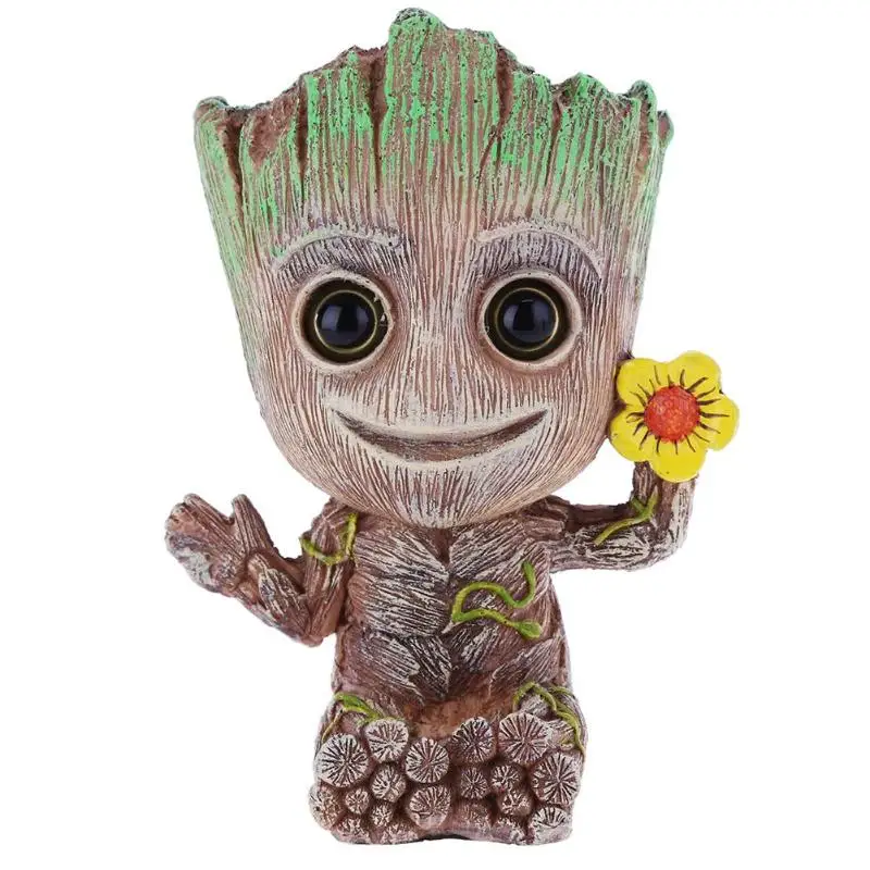 Groot Resin Decor with Air Bubble Stone 11