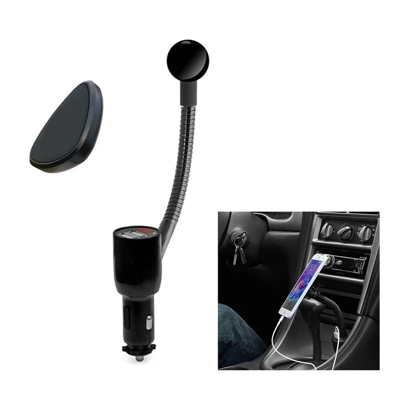 Hot New 1 Pc Auto Car Phone Holder Magnet Smart Dual USB Charger Cradle Creative Portable
Hot New 1 Pc Auto Car Phone Holder Magnet Smart Dual USB Charger Cradle Creative Portable