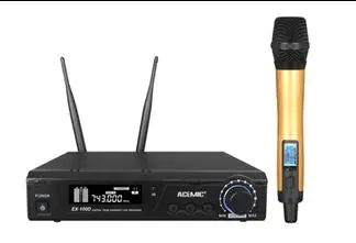 EX100D UHF PLL True diversity for maximum range DIGITAL 24BIT WIRELESS MICROPHONE SYSTEM
EX100D UHF PLL True diversity for maximum range DIGITAL 24BIT WIRELESS MICROPHONE SYSTEM