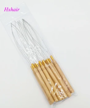 Freeshipping - 50pcs Wooden Handle Threader / Stainless Steel Wire / Pulling Micro Rings / Loop Hair Extension Tools
Freeshipping - 50pcs Wooden Handle Threader / Stainless Steel Wire / Pulling Micro Rings / Loop Hair Extension Tools