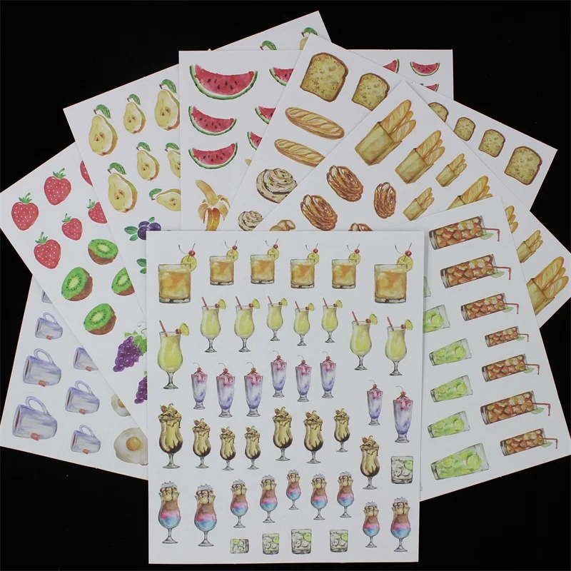 KSCRAFT 8pc Cold Drink Paper Stickers for Scrapbooking Happy Planner/Card Making/Journaling Project
KSCRAFT 8pc Cold Drink Paper Stickers for Scrapbooking Happy Planner/Card Making/Journaling Project