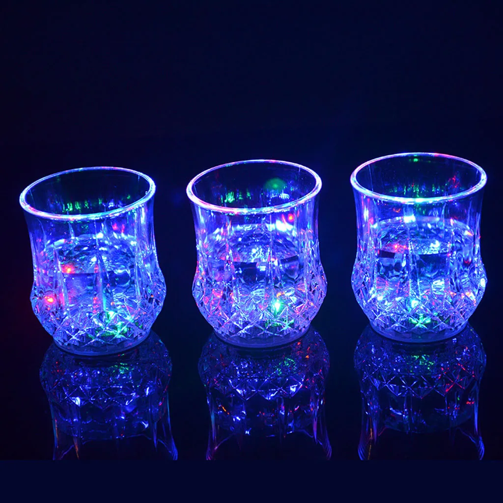 2019 New Colorful LED Glowing Beer Cup Induction Flashing Wine Glass Party Bar Drink Cup Inductive colorful glowing cup Luminous
2019 New Colorful LED Glowing Beer Cup Induction Flashing Wine Glass Party Bar Drink Cup Inductive colorful glowing cup Luminous