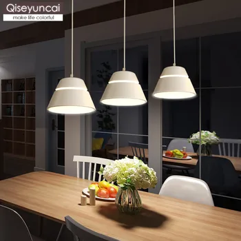 Qiseyuncai Modern minimalist restaurant three head led chandelier personality creative fashion warm home lighting free shipping
Qiseyuncai Modern minimalist restaurant three head led chandelier personality creative fashion warm home lighting free shipping
