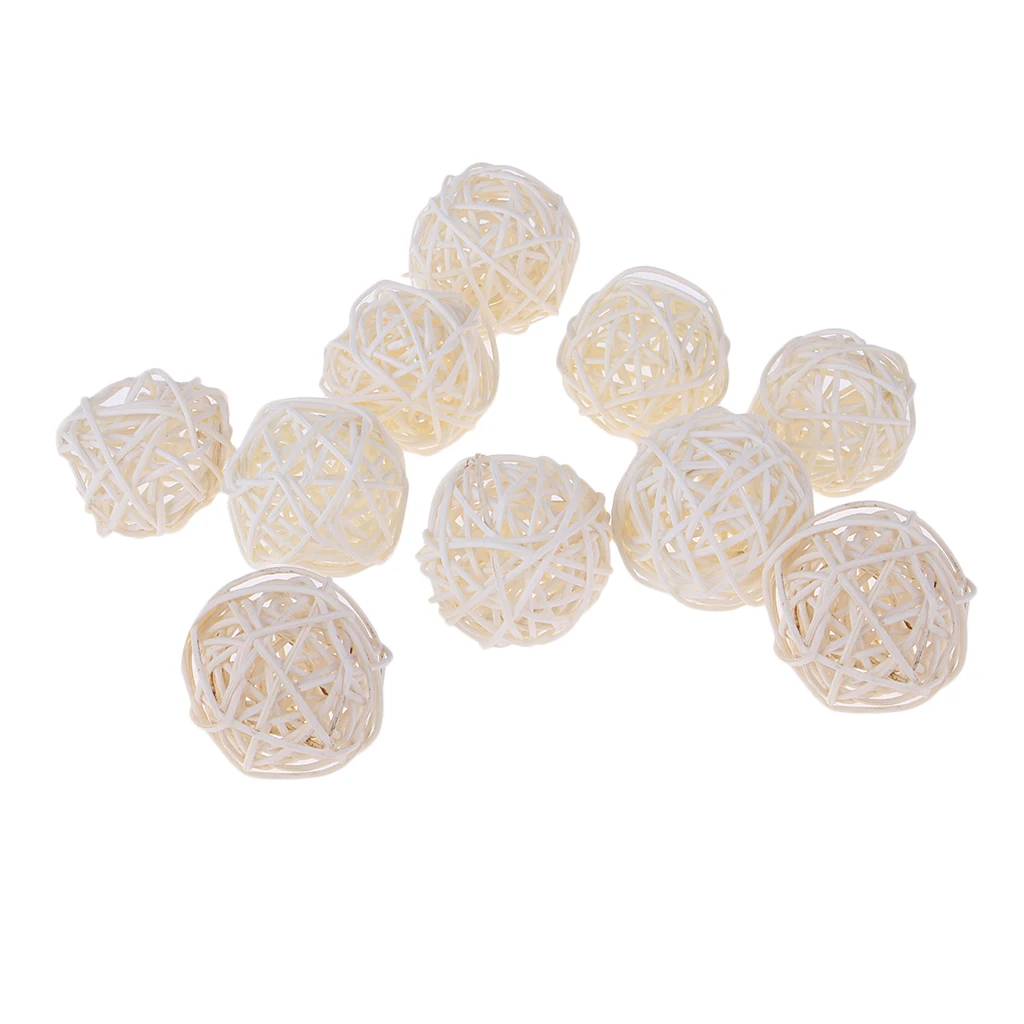 30 Piece Rustic Round Rattan Wicker Vine Ball for Wedding Party Home Decoration Christmas Xmas Ornaments DIY Craft 5cm
30 Piece Rustic Round Rattan Wicker Vine Ball for Wedding Party Home Decoration Christmas Xmas Ornaments DIY Craft 5cm