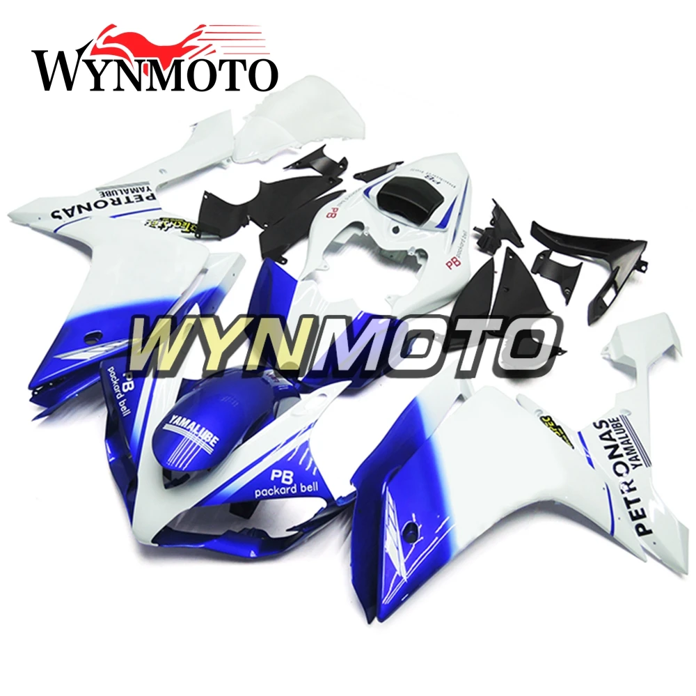 Blue White ABS Injection Plastics Fairings For Yamaha YZF1000 R1 Year 2007 2008 07 08 Motorcycle Full Fairing Kit Body Frames
Blue White ABS Injection Plastics Fairings For Yamaha YZF1000 R1 Year 2007 2008 07 08 Motorcycle Full Fairing Kit Body Frames
