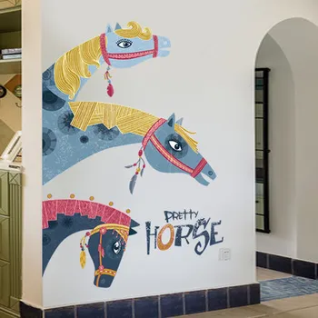 Creative Pretty Horse Living Room Home Decoration PVC Wall Sticker Bedroom Home Decor Adhesive Poster Mural Wallpaper
Creative Pretty Horse Living Room Home Decoration PVC Wall Sticker Bedroom Home Decor Adhesive Poster Mural Wallpaper