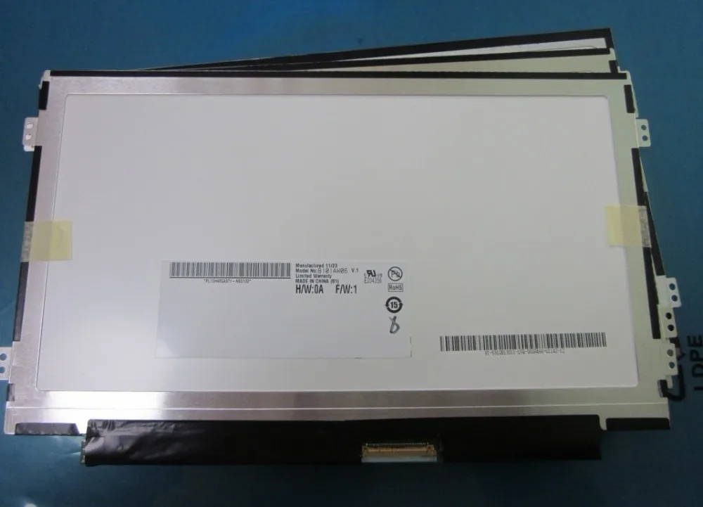 10 1 дюймовый новый светодиодный дисплей для ноутбука B101AW06 V.1 N101L6-L0D LTN101NT08 BA101WS1-100
