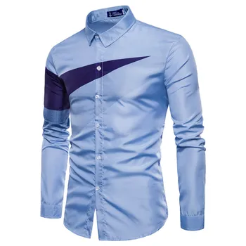 2018 New Fashion Men Clothes Slim Fit Men Long Sleeve Shirt Men Classic personality Casual lapel Men's Shirts Youth epidemic XXL
2018 New Fashion Men Clothes Slim Fit Men Long Sleeve Shirt Men Classic personality Casual lapel Men's Shirts Youth epidemic XXL