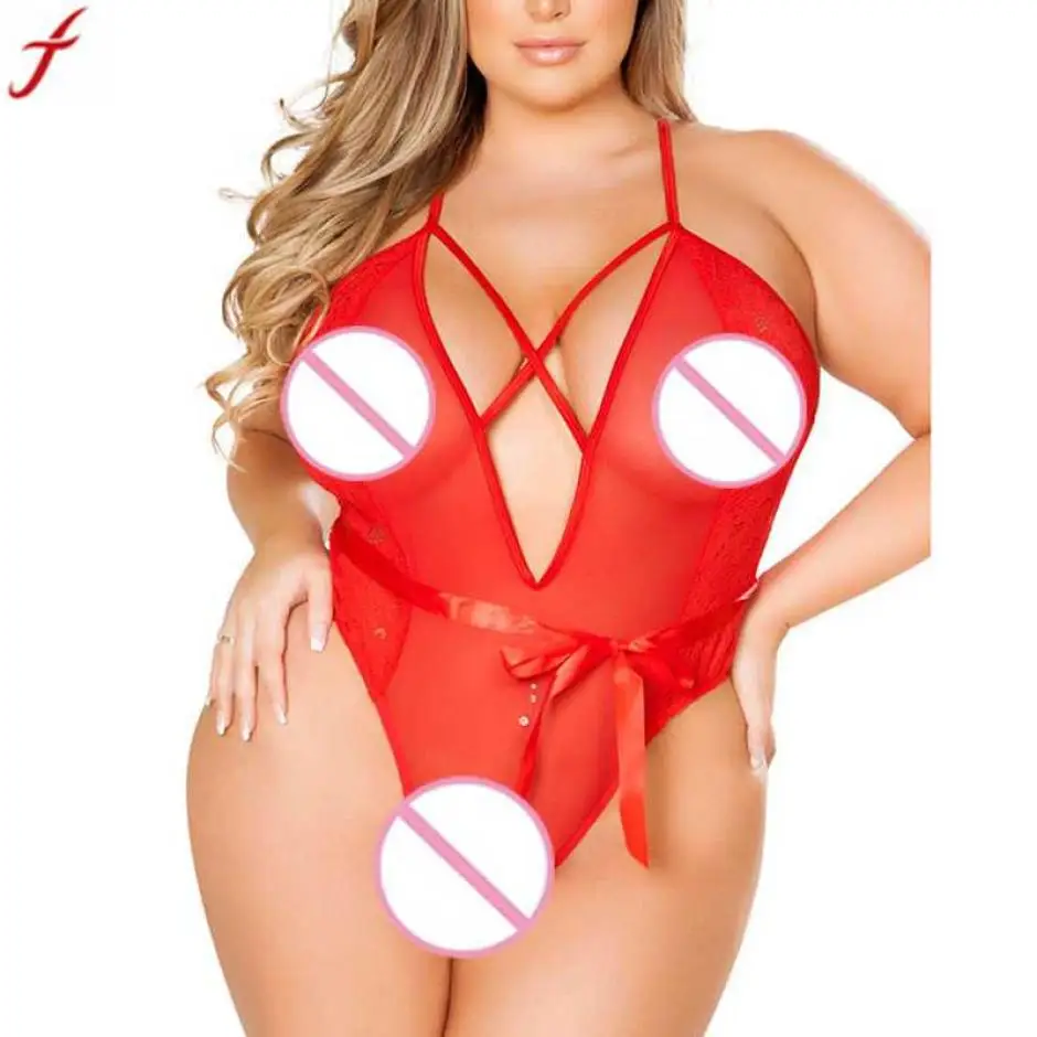 2018 New Fashion Deep V Front Cross Perspective Bodysuit Women Plus Size Lingerie Corset Lace Sleepwear Teddies Bodysuits Sexy #
2018 New Fashion Deep V Front Cross Perspective Bodysuit Women Plus Size Lingerie Corset Lace Sleepwear Teddies Bodysuits Sexy #