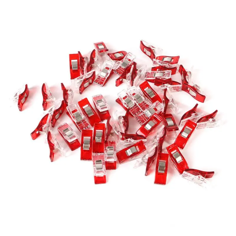 50 pcs DIY Plastic Sewing Fixed Clips Patchwork Craft Sewing Transparent Quilt Quilting Patchwork Clip Sewing Tools Accessory
50 pcs DIY Plastic Sewing Fixed Clips Patchwork Craft Sewing Transparent Quilt Quilting Patchwork Clip Sewing Tools Accessory