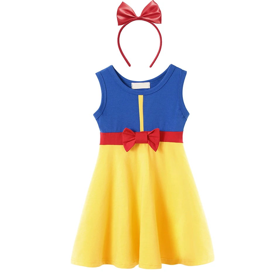 Girls Princess Snow White Dress Fancy Costume Children Cotton Soft Sundress Kids Birthday Party Cartoon Cosplay Summer Dresses
Girls Princess Snow White Dress Fancy Costume Children Cotton Soft Sundress Kids Birthday Party Cartoon Cosplay Summer Dresses