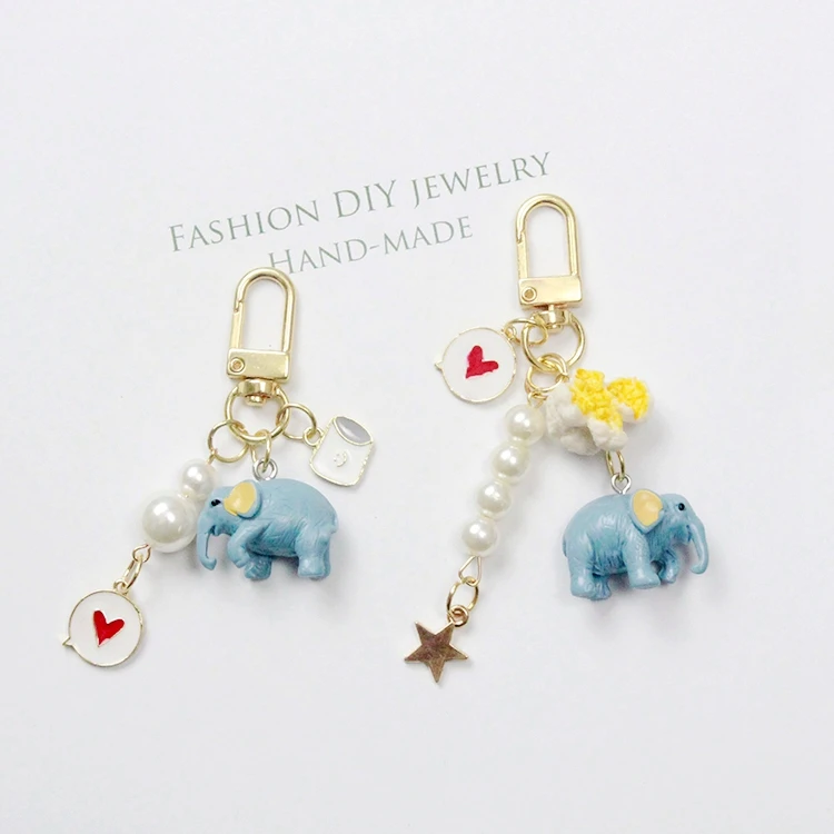 Cute Sweet Elephant Cartoon Keychain For Women Airpods Accessories Trinket Key Chains Ring Car Bag Pendent Charm Child Toys D303
Cute Sweet Elephant Cartoon Keychain For Women Airpods Accessories Trinket Key Chains Ring Car Bag Pendent Charm Child Toys D303
