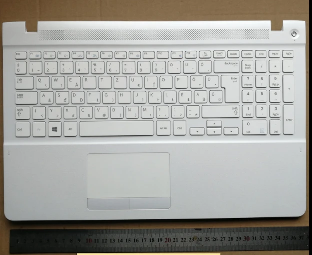 New laptop keyboard with touchpad palmrest for Samsung NP 450R5U 450R5J 450R5G 450R5Q
New laptop keyboard with touchpad palmrest for Samsung NP 450R5U 450R5J 450R5G 450R5Q