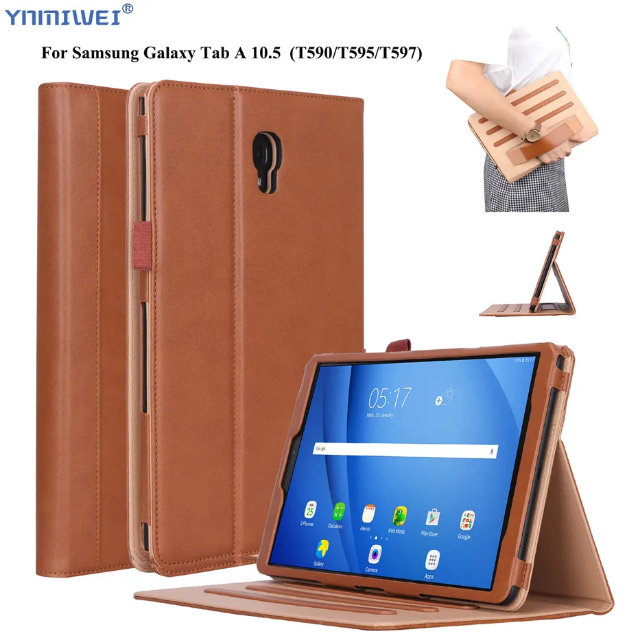 For Samsung Galaxy Tab A 10.5 T590 T595 T597 Case PU Leather Stand Hold Wallet Cover Case For Samsung Tab A 10.5 2018 +Films
For Samsung Galaxy Tab A 10.5 T590 T595 T597 Case PU Leather Stand Hold Wallet Cover Case For Samsung Tab A 10.5 2018 +Films