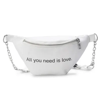 Black White Waist Bag Women Fashion Letter Chain Leather fanny Pack High Quality Chest Bag Crossbosy Shoulder Bag Rinonera#H12
Black White Waist Bag Women Fashion Letter Chain Leather fanny Pack High Quality Chest Bag Crossbosy Shoulder Bag Rinonera#H12