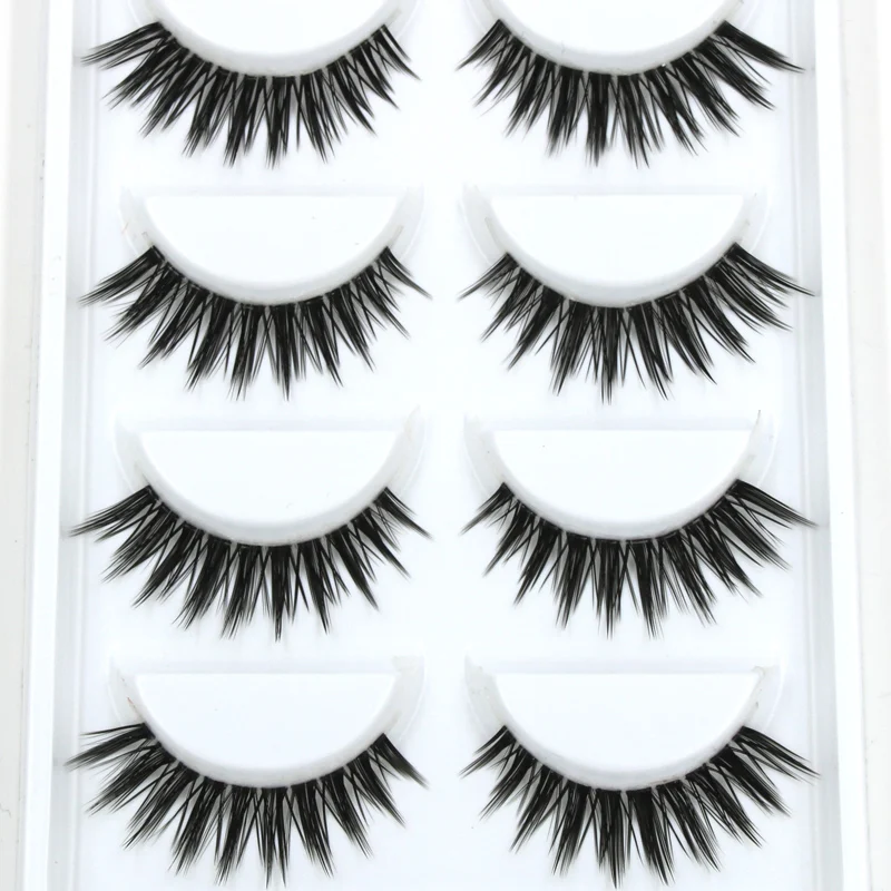 YOKPN Tapered Handmade Plastic Transparent False Eyelashes Cross Messy Soft Natural Long Lashes Smoke Makeup False Eyelashes
YOKPN Tapered Handmade Plastic Transparent False Eyelashes Cross Messy Soft Natural Long Lashes Smoke Makeup False Eyelashes
