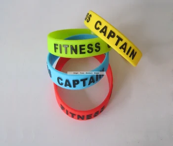 Hot DIY Gift Silicone Rubber Bracelet Custom Captain Fitness Sports Race Promotion Cheap Wristbands Any Color Custom
Hot DIY Gift Silicone Rubber Bracelet Custom Captain Fitness Sports Race Promotion Cheap Wristbands Any Color Custom
