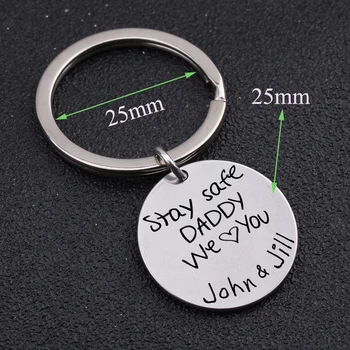 For Daddy Gift Family Love Series Key Chain Name Private Customized Keyring For Birthday Father's Day Gift Hand Stamped Gift
For Daddy Gift Family Love Series Key Chain Name Private Customized Keyring For Birthday Father's Day Gift Hand Stamped Gift