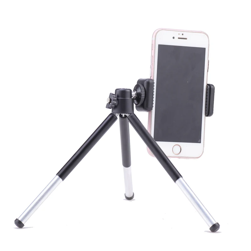 Aluminum Smart Phone Stand for Live Broadcast Mini Universal Table Tripod for iPhone Samsung Huawei xiaomi Self Media Use
Aluminum Smart Phone Stand for Live Broadcast Mini Universal Table Tripod for iPhone Samsung Huawei xiaomi Self Media Use