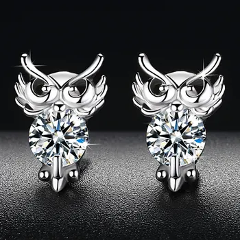 Beiver Cute Animal Owl Earrings for Women Siver Color 2018 New Fashion Jewelry Women Accessories Free Shipping
Beiver Cute Animal Owl Earrings for Women Siver Color 2018 New Fashion Jewelry Women Accessories Free Shipping