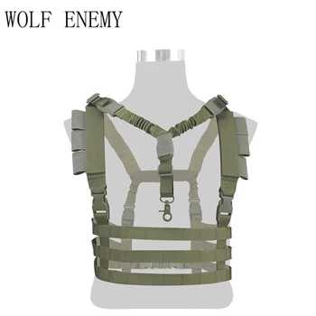 Military Tactical Vest Airsoft Molle System Low Profile Chest Rig Removable Gun Sling Hunting Airsoft Paintball Gear
Military Tactical Vest Airsoft Molle System Low Profile Chest Rig Removable Gun Sling Hunting Airsoft Paintball Gear