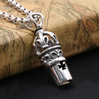 free shipping 925 Sterling Silver Soldier Vintage Jewelry Unique Whistle Design Punk Skull Pendant necklace
free shipping 925 Sterling Silver Soldier Vintage Jewelry Unique Whistle Design Punk Skull Pendant necklace