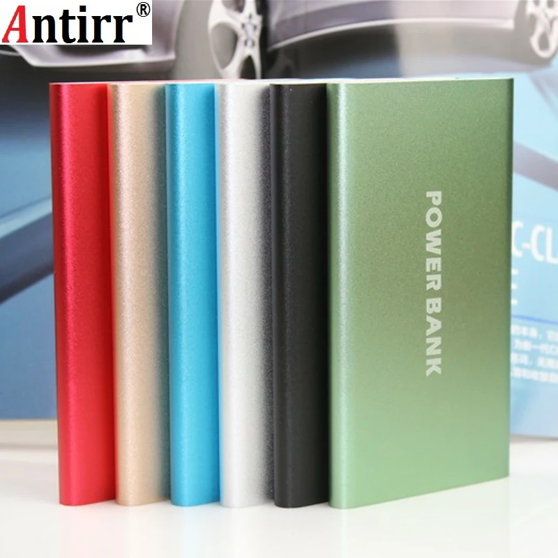 

Original antirr 8000mAh Polymer Powerbank Mobile Charger External Battery Chargers Backup Battery for iphone Samsung phones