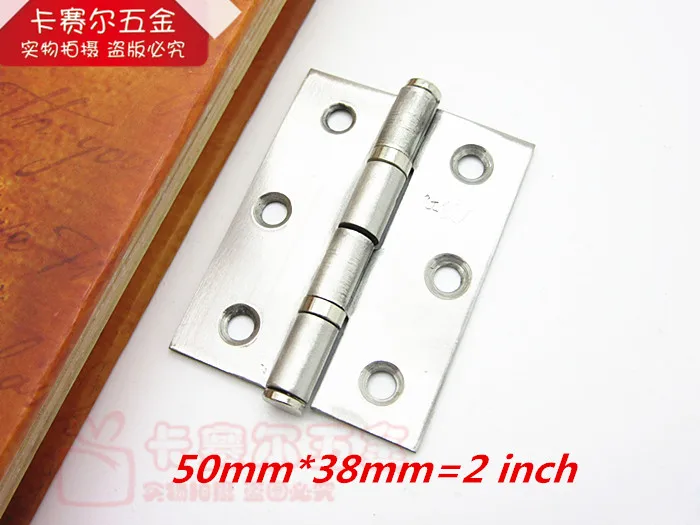 2pcs Furniture butt hinges stainless steel door hinges Cabinet Drawer Door Hinge 2 inch
2pcs Furniture butt hinges stainless steel door hinges Cabinet Drawer Door Hinge 2 inch