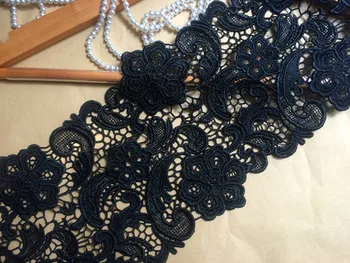 16CM or 6.3" Wide 2yards/lot DIY Lace Accessories Vintage Black Venise Embroidery Lace Trim for garment
16CM or 6.3" Wide 2yards/lot DIY Lace Accessories Vintage Black Venise Embroidery Lace Trim for garment