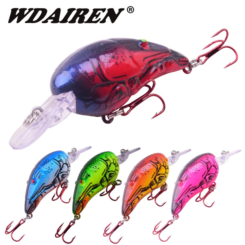1Pcs 45mm 3.5g Crankbait Fishing Lure Artificial Hard Crank Bait Bass Fishing Wobblers Japan Topwater Minnow Fish Lures PR-551
1Pcs 45mm 3.5g Crankbait Fishing Lure Artificial Hard Crank Bait Bass Fishing Wobblers Japan Topwater Minnow Fish Lures PR-551