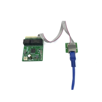 Mini PBCswitch module PBC OEM module mini size3Ports Network Switches Pcb Board mini ethernet switch module 10/100/1000Mbps
Mini PBCswitch module PBC OEM module mini size3Ports Network Switches Pcb Board mini ethernet switch module 10/100/1000Mbps