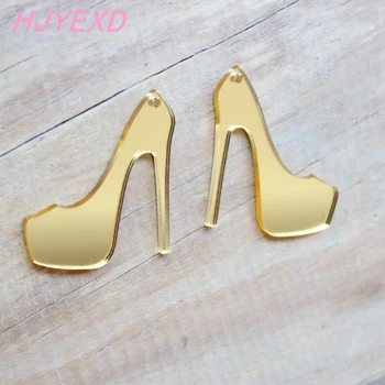50mm Acrylic High Heel Earrings Gold Glitter, Silver Glitter, Dark Pink Mirror Earrings Laser Cut 2" -AC1160
50mm Acrylic High Heel Earrings Gold Glitter, Silver Glitter, Dark Pink Mirror Earrings Laser Cut 2" -AC1160